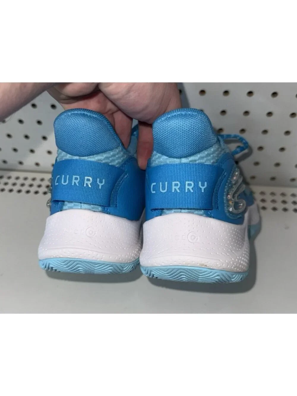 Under Armour Curry 3Z7 GS Boys Youth Athletic Basketball Shoes Size 5.5Y Blue